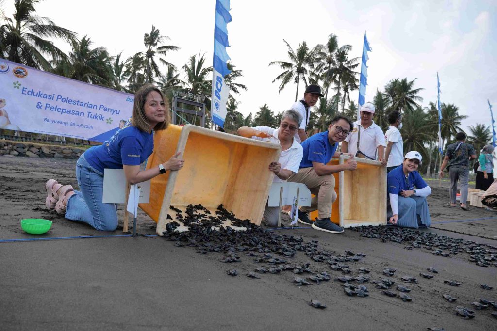 Bakti BCA Dukung Inovasi Mutakhir Anak Bangsa Berupa Ruang Inkubasi untuk 15.000 Telur Penyu