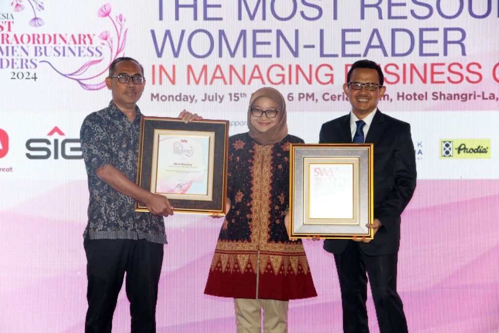 Direktur Konstruksi PT MRT Jakarta (Perseroda) Raih Penghargaan The Most Resourceful Women-Leader 2024