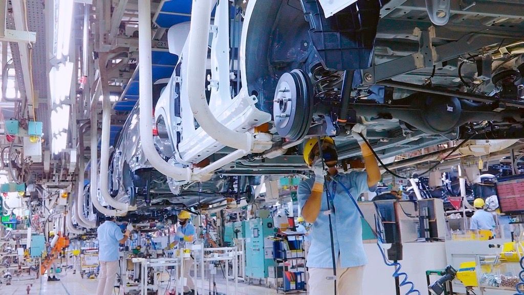 Proses Perakitan Mobil Daihatsu Dalam Memenuhi Pemenuhan Kebutuhan Pasar Domestik Dan Global