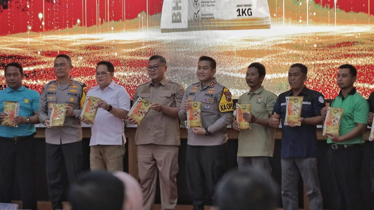 Mentan RI Apresiasi Inovasi Benih Jagung Bhayangkara