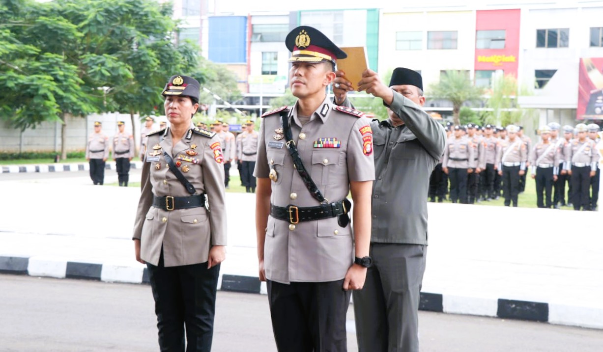 Sertijab, AKBP Eko Bagus Riyadi Resmi Jabat Wakapolres Metro Tangerang Kota