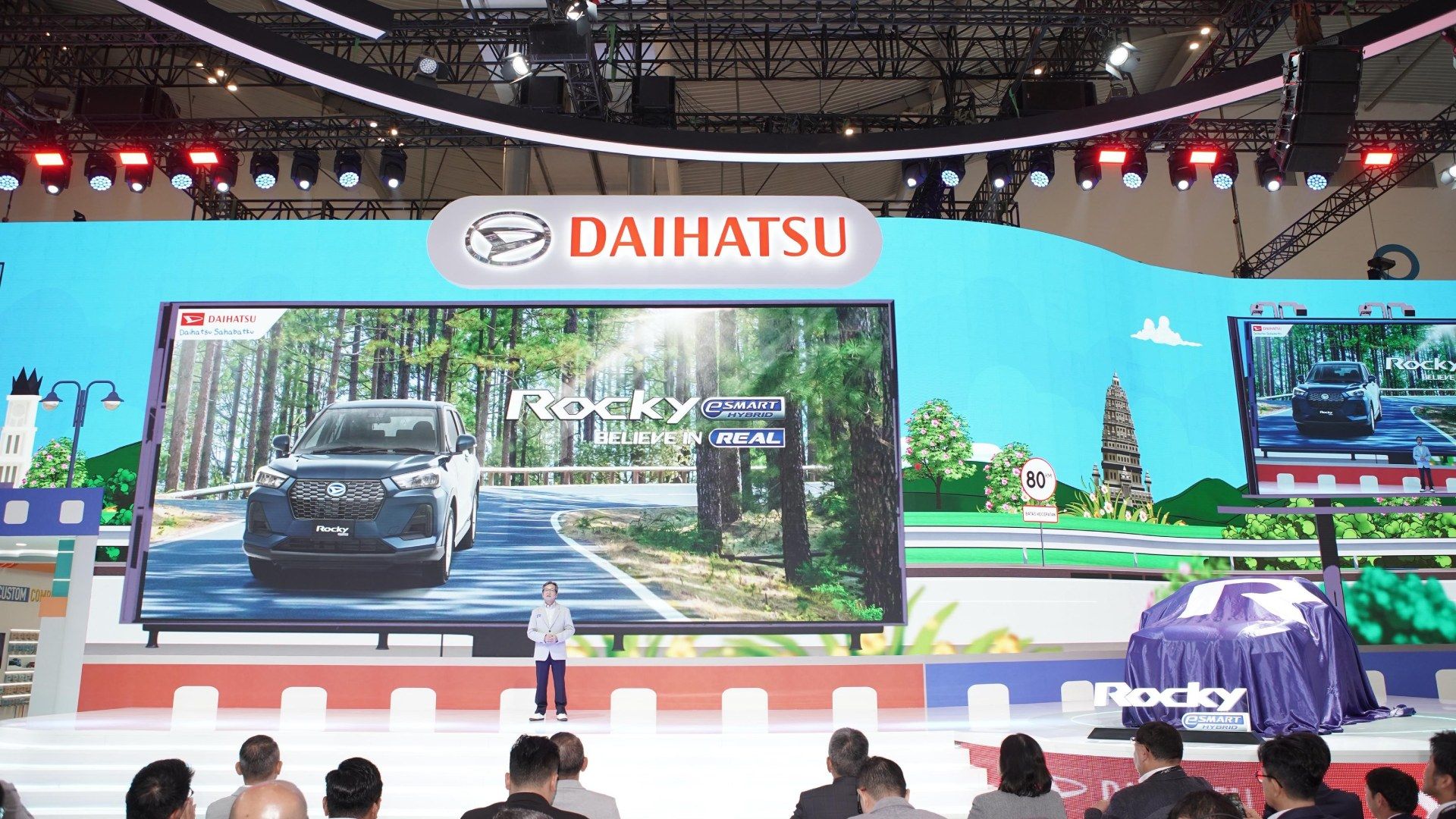 Peluncuran Rocky E Smart Hybrid Secara Resmi Dibuka Dengan Sambutan Oleh Presiden Direktur  Pt Astra Daihatsu Motor, Mr. Yasushi Kyoda